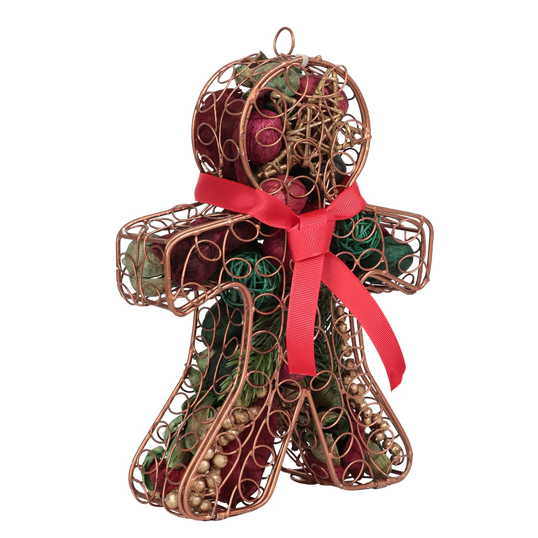 Gingerbread Man Metal Cage Potpourri - Image 6