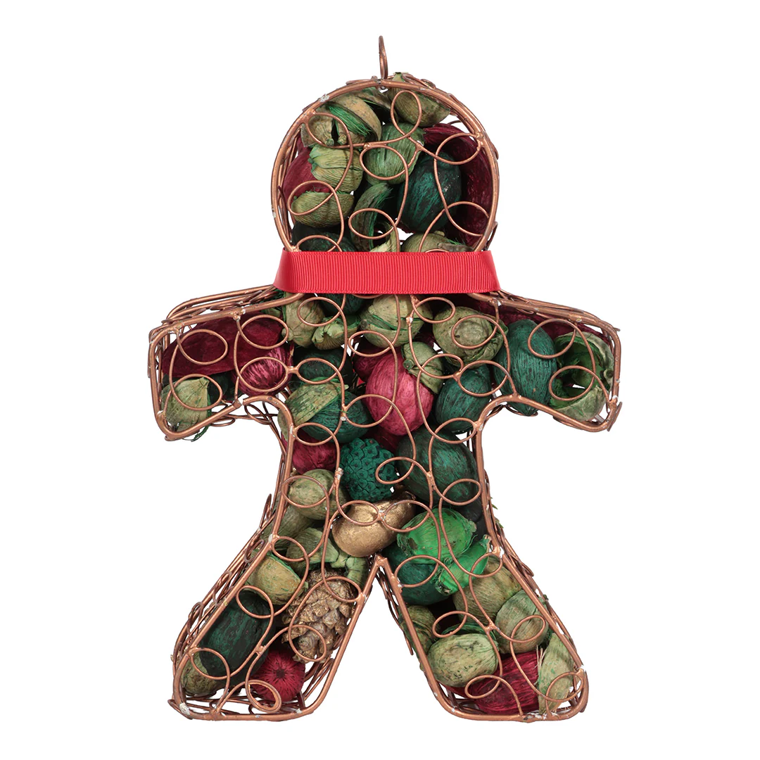 Gingerbread Man Metal Cage Potpourri - Image 7