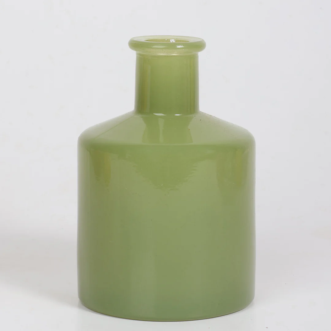 Nature Glass Vase with Flowers - Image 6