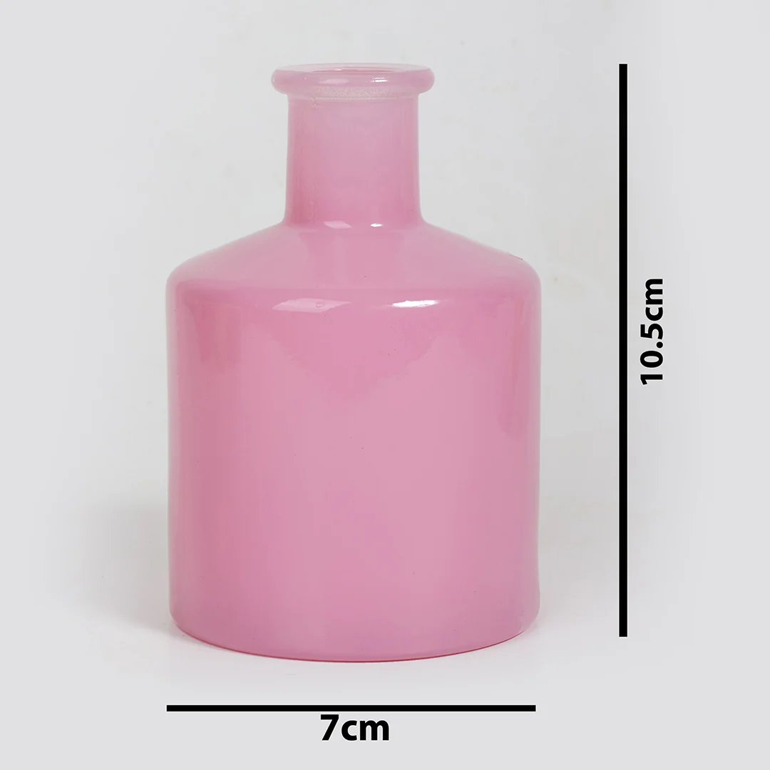 Petal Kiss Glass Vase with Flowers - Image 4