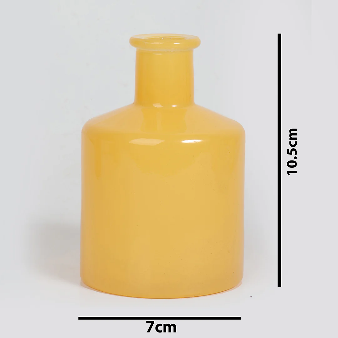 Sun Glass Vase with Flowers - Image 3