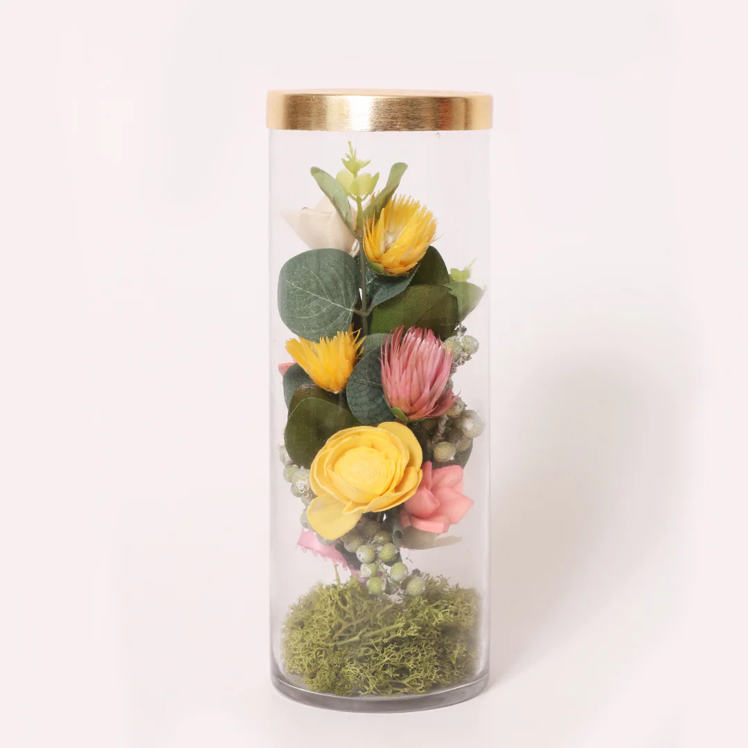 Glass Tube Floral Decor - Image 6