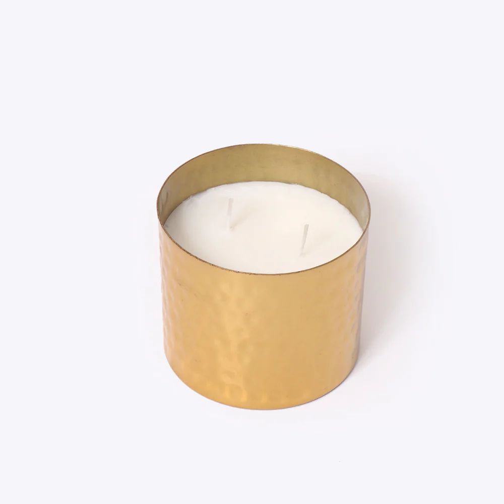 Gold 2-Wick Scented Candle - Image 5