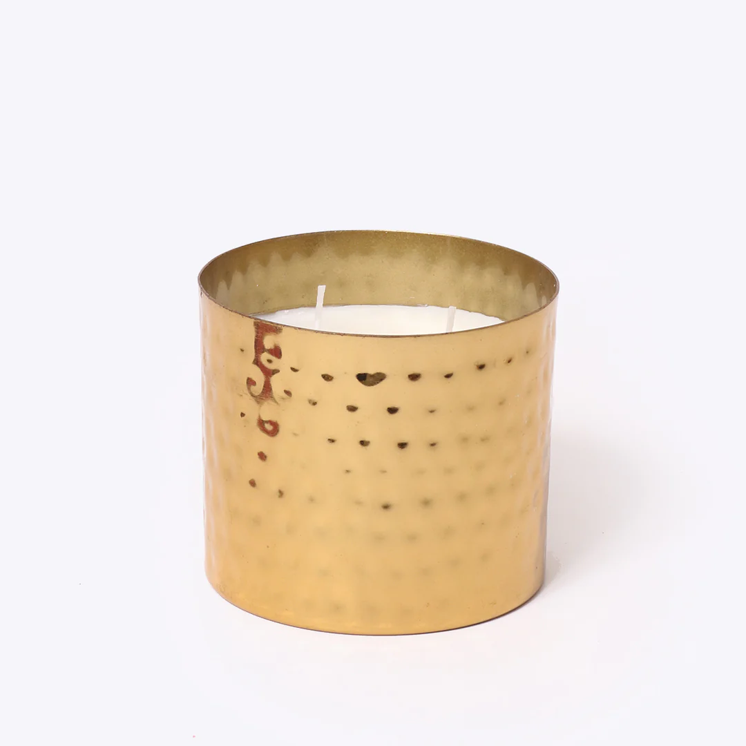Gold 2-Wick Scented Candle - Image 7