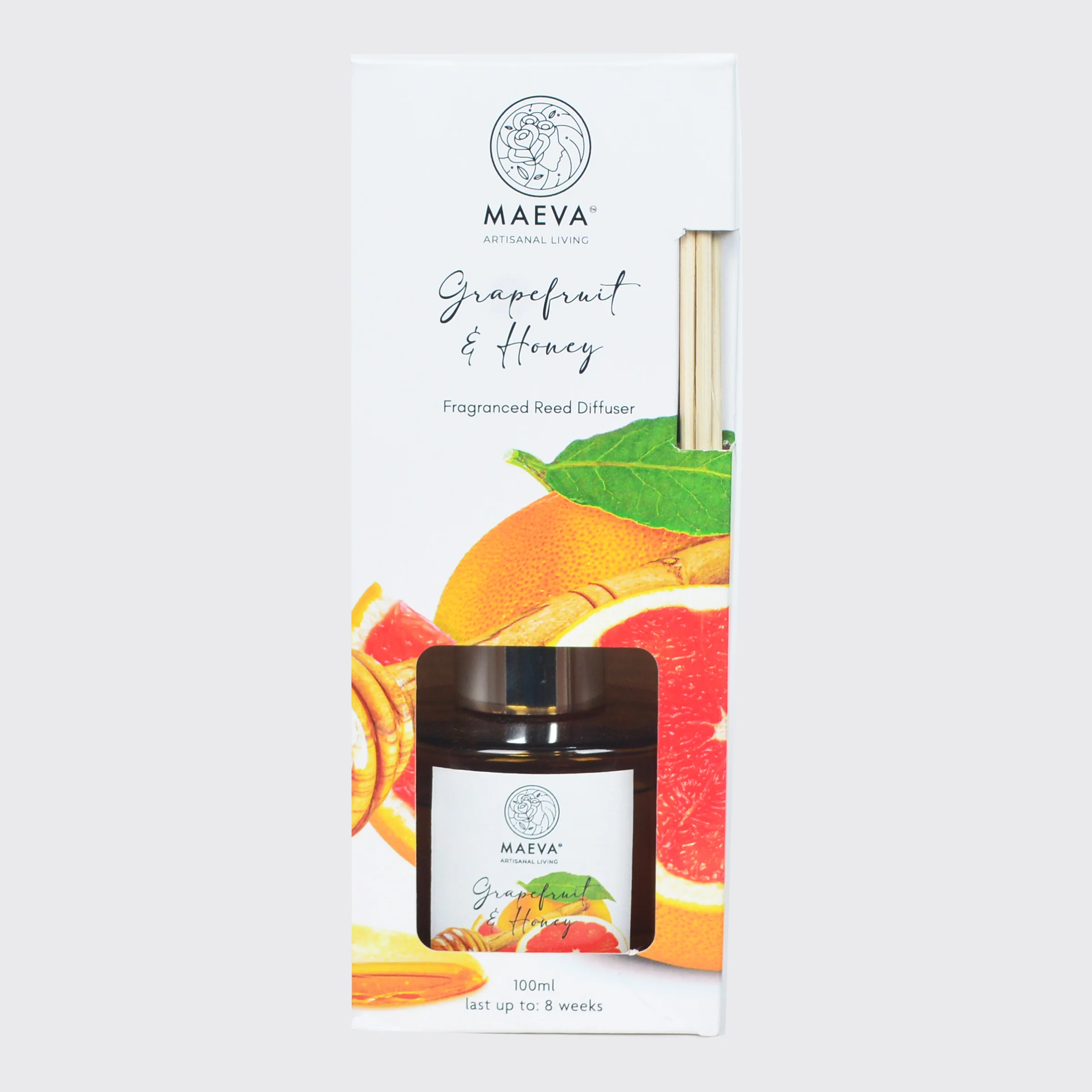 Grapefruit and Honey Reed Diffuser - Image 3