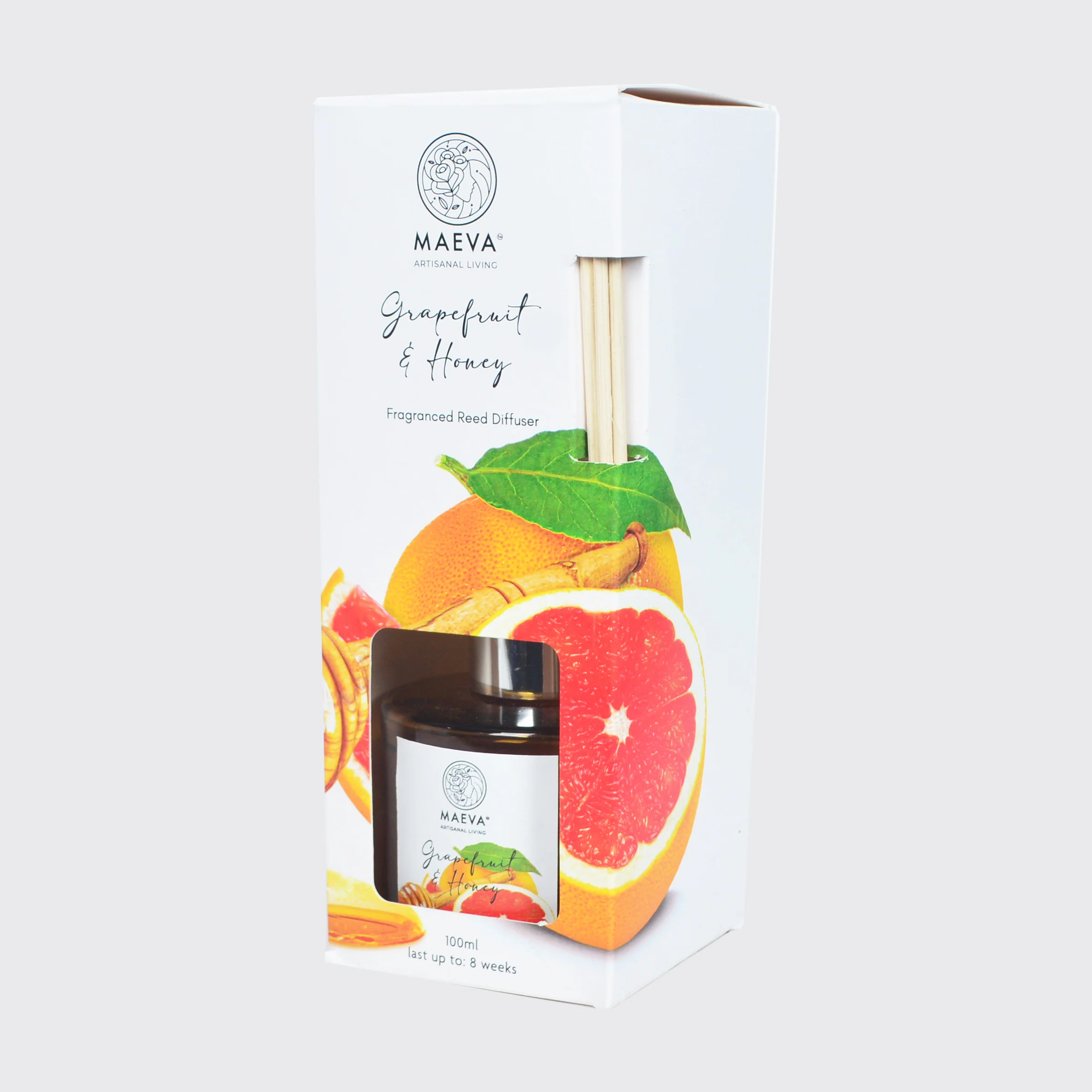 Grapefruit and Honey Reed Diffuser - Image 4