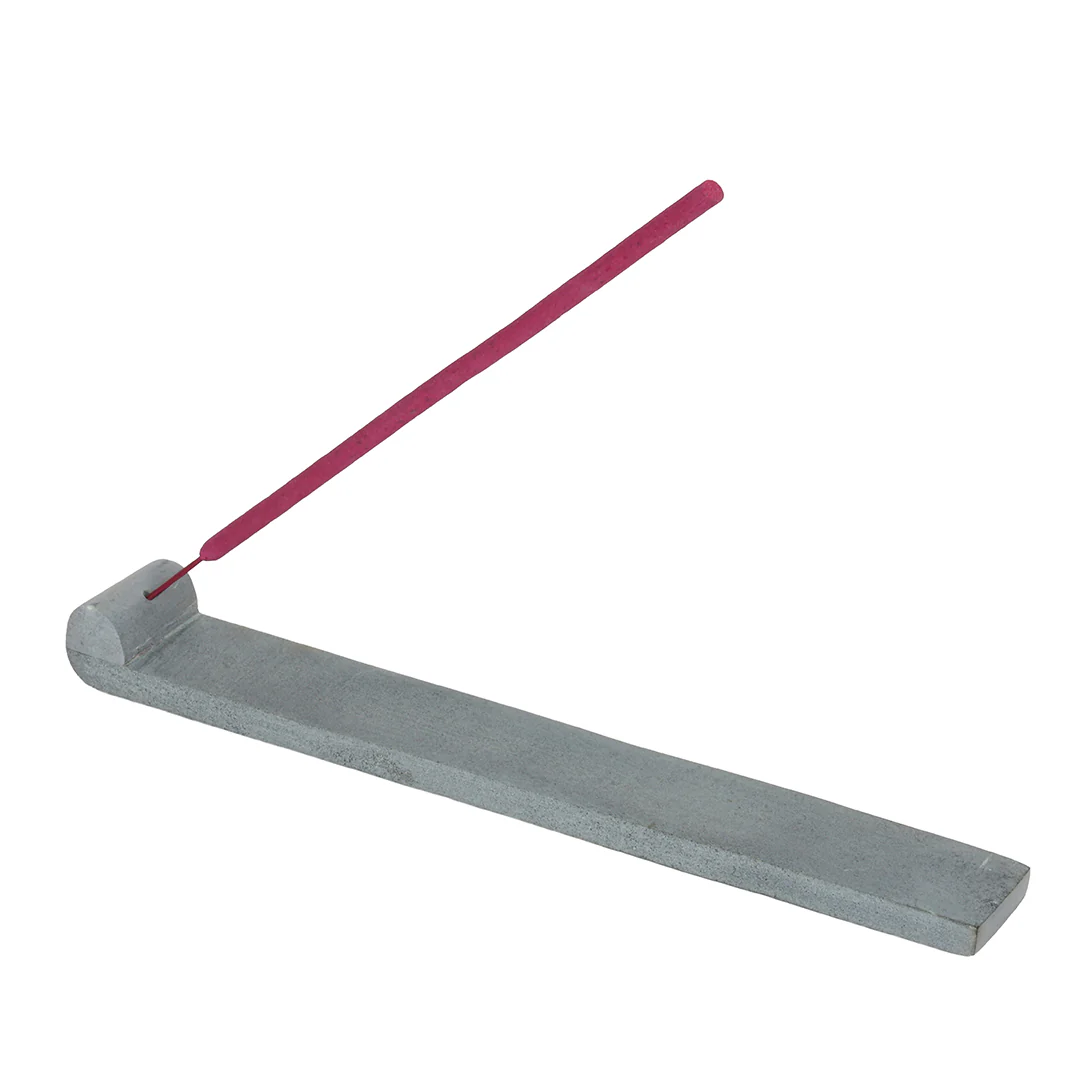 Gray Ceramic Incense Holder - Image 2