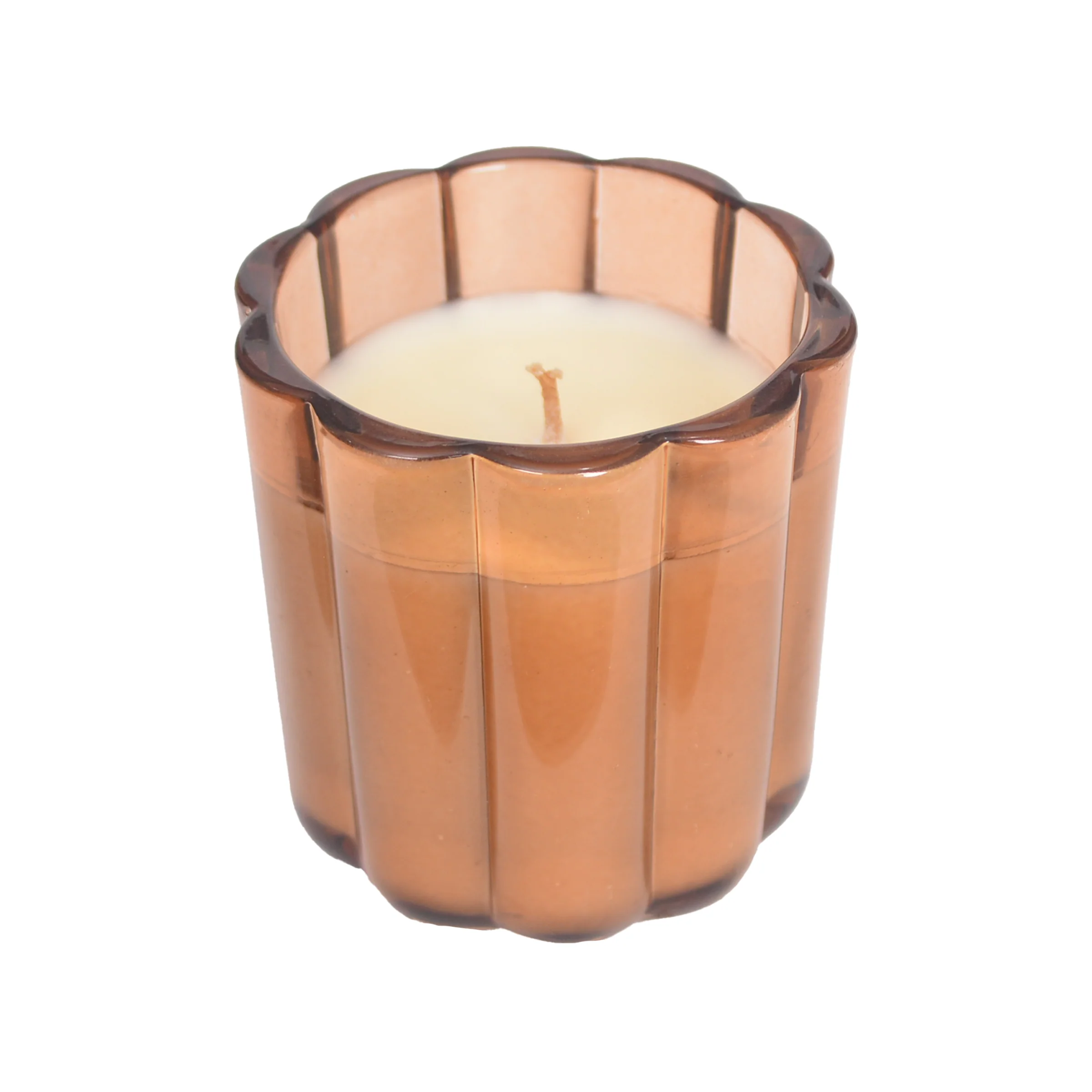 Harvester’s Hearth Scalloped Candle - Image 2