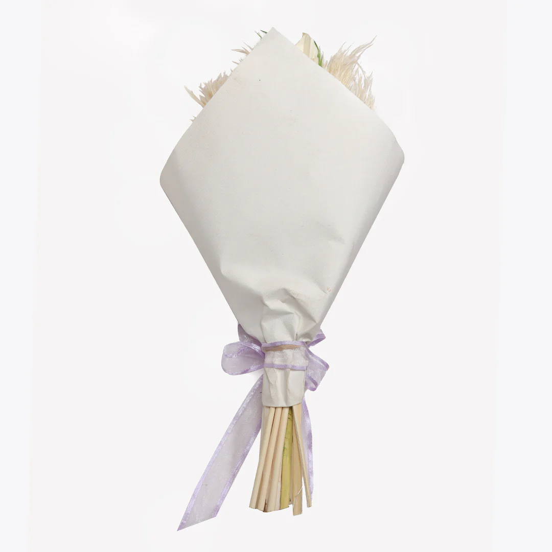 Lavender Hand-Tied Dried Flower Bouquet - Image 10