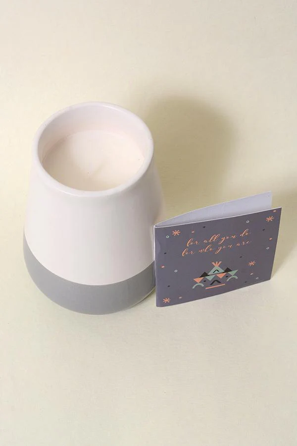 Lavender Scented Ceramic Jar Candle - Image 10