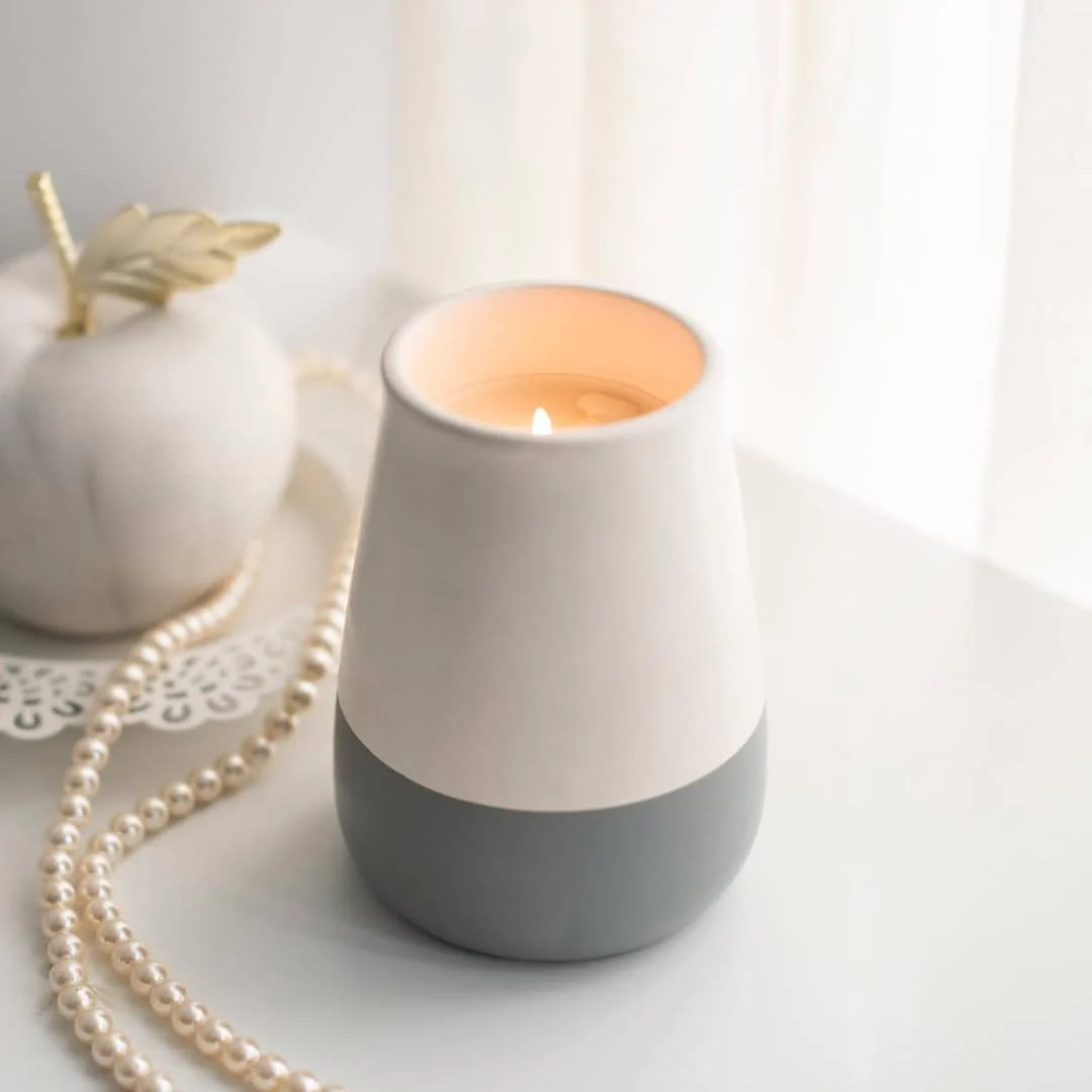 Lavender Scented Ceramic Jar Candle - Image 8