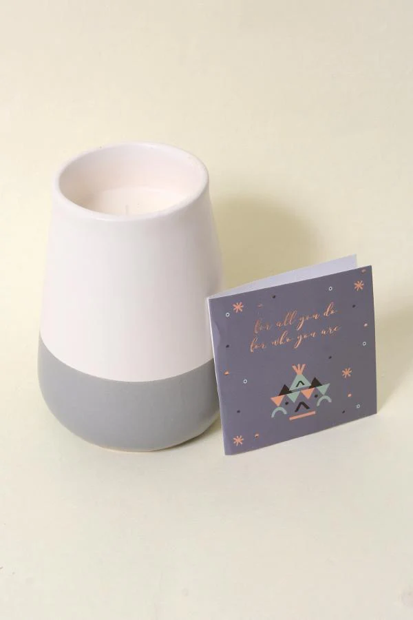 Lavender Scented Ceramic Jar Candle - Image 9