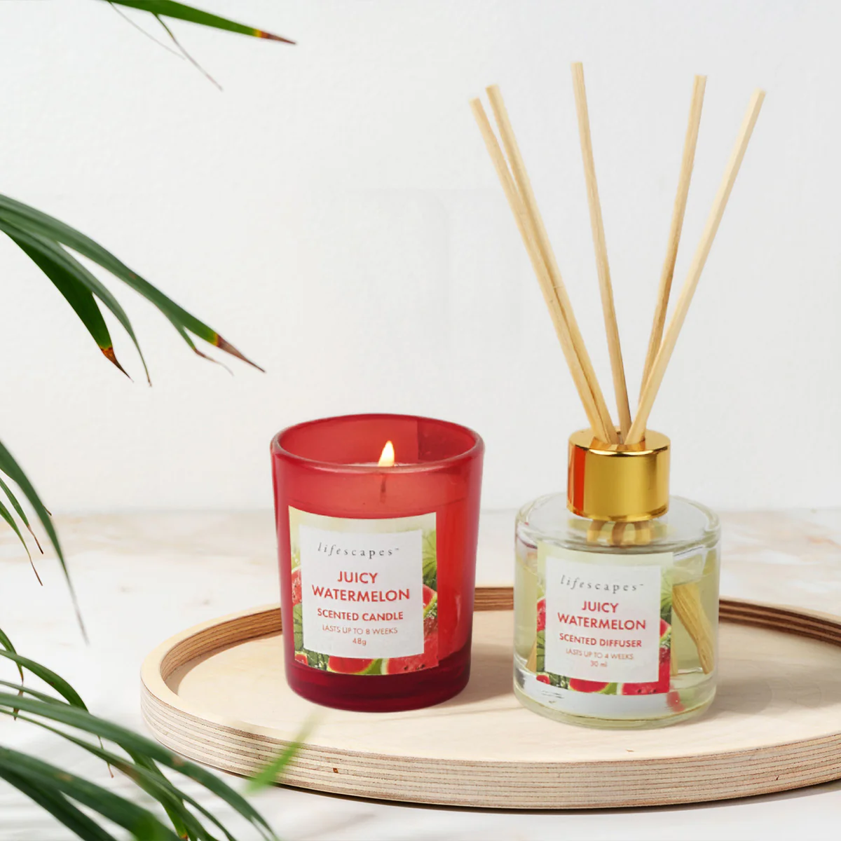 Lifescapes Scented Giftset β Juicy Watermelon
