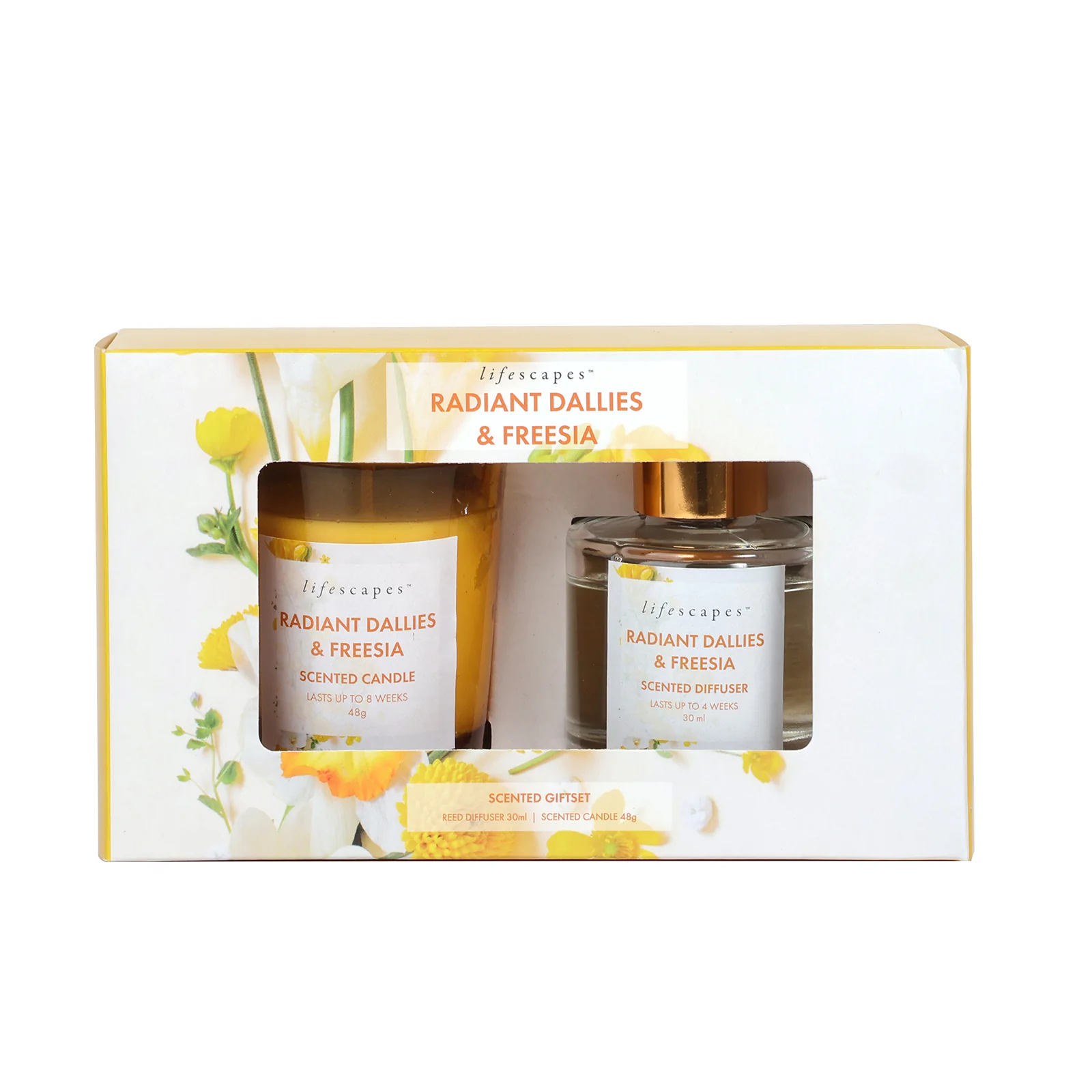 Lifescapes Scented Giftset β Radiant Dallies & Freesia - Image 3