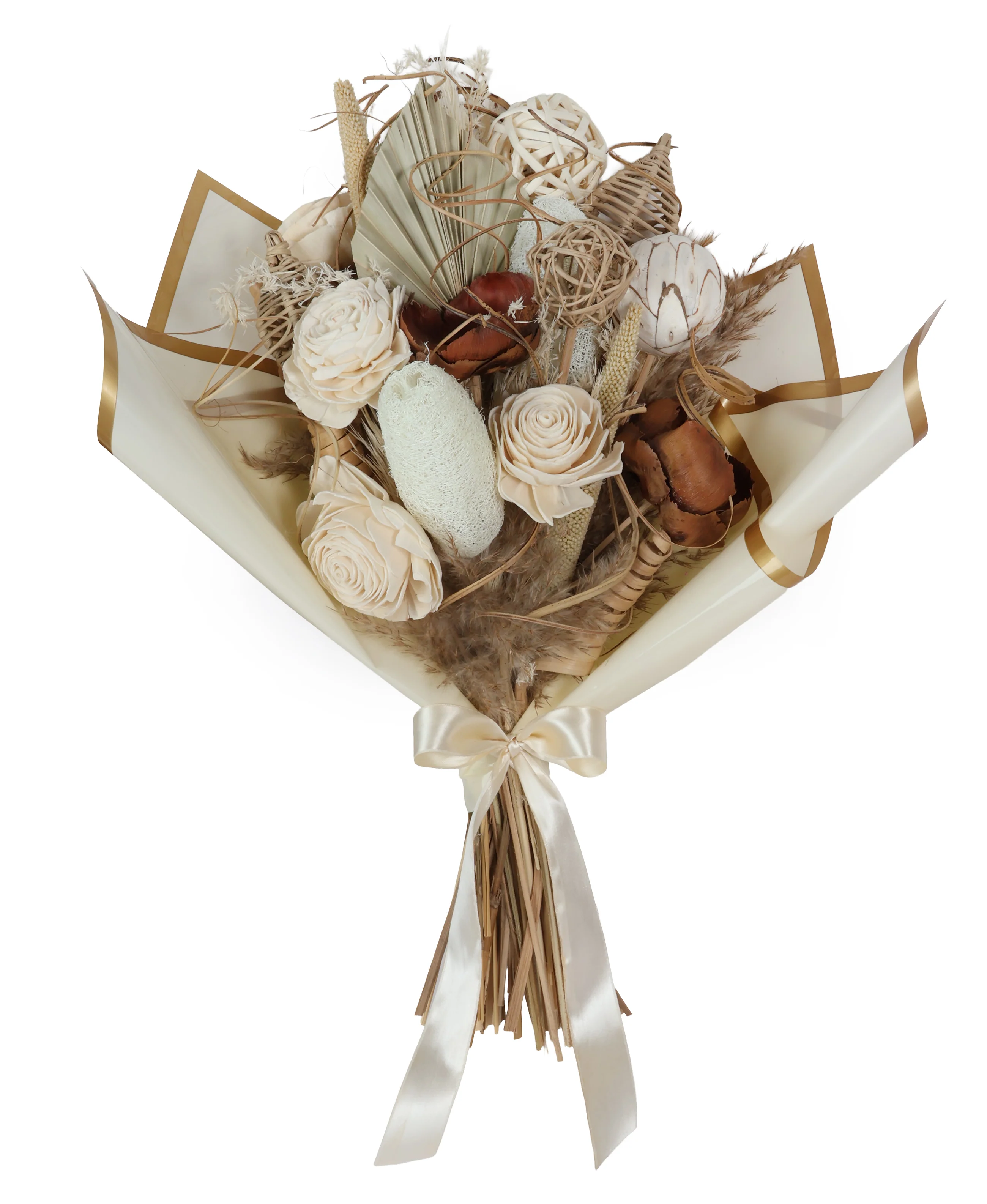Linen Petals Bouquet - Image 3