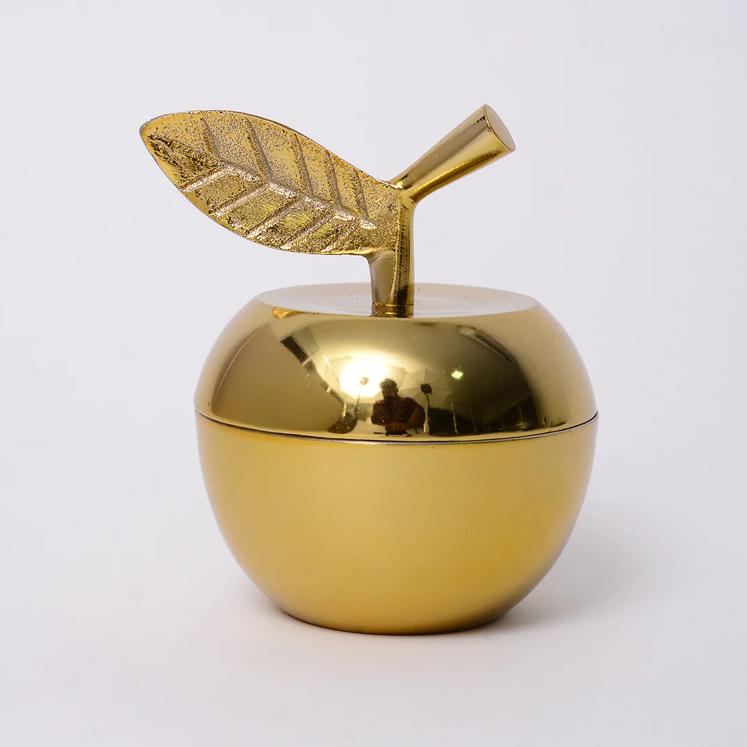Metal Fruit Candle - APPLE - Image 2