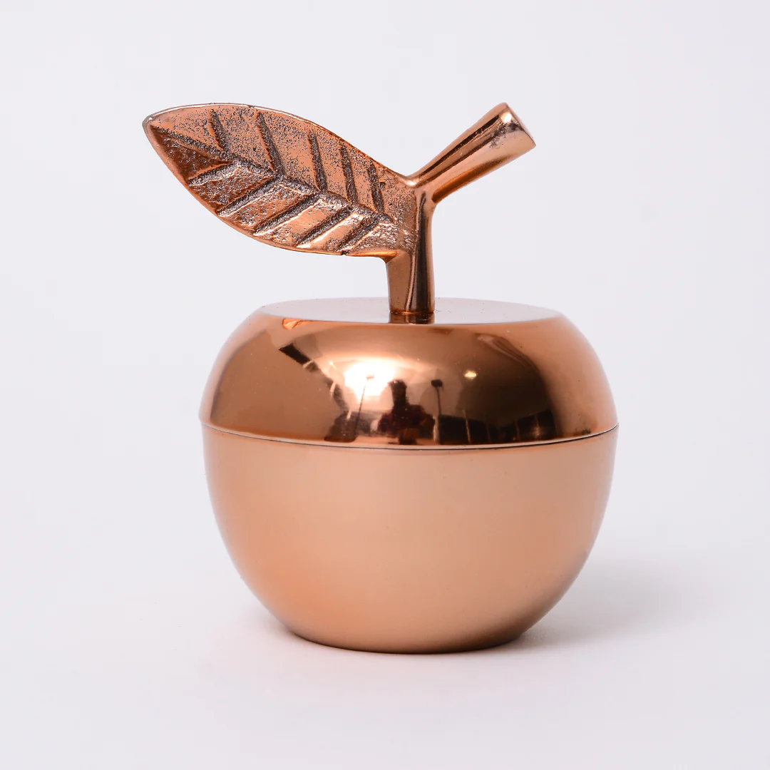 Metal Fruit Candle - APPLE - Image 5