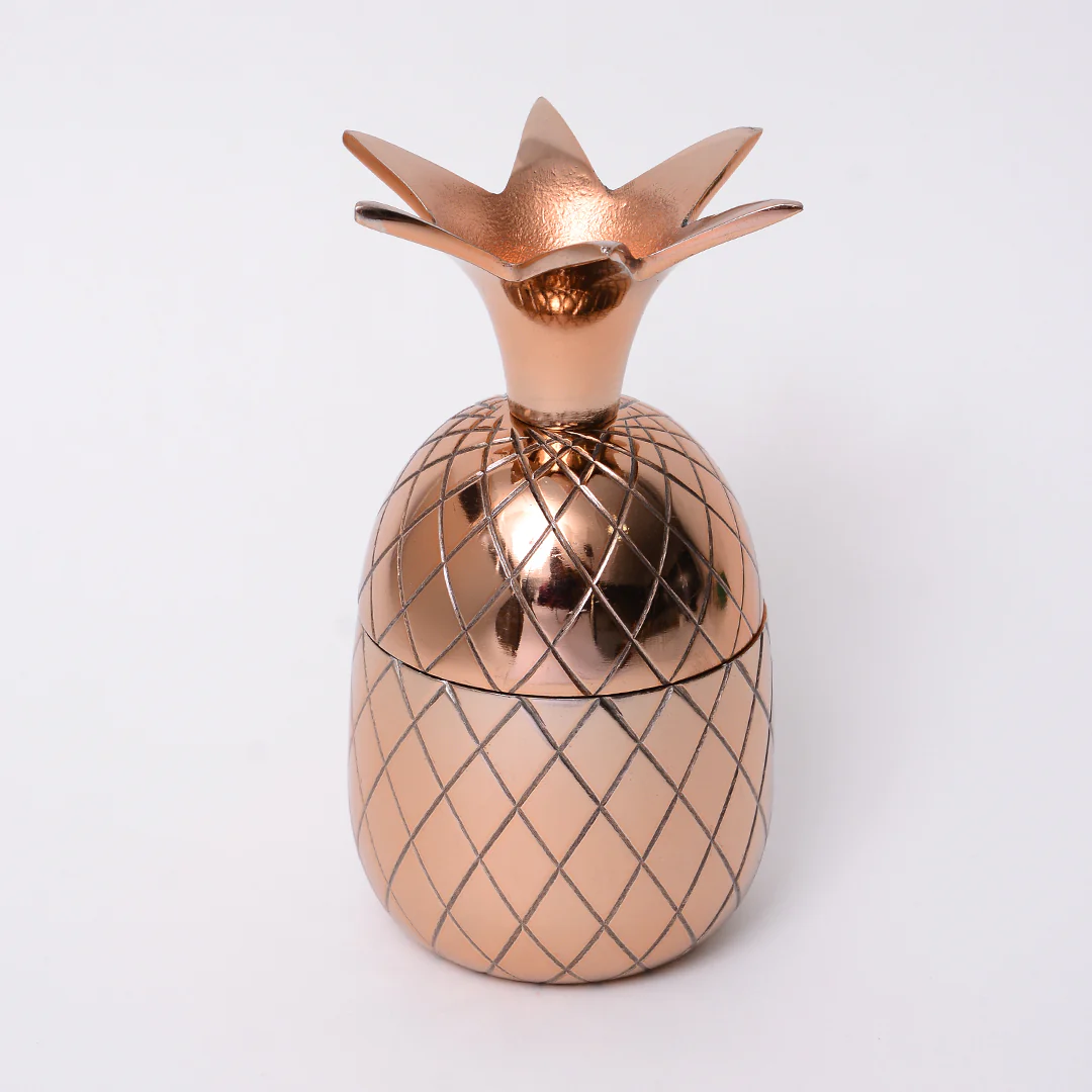Metal Fruit Candle - Pineapple - Image 6