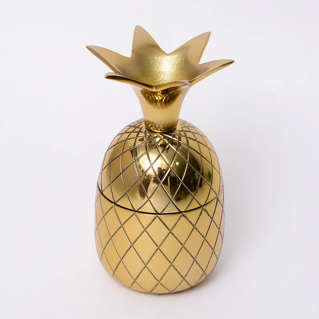 Metal Fruit Candle - Pineapple - Image 7