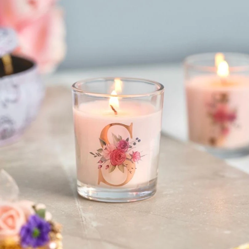 Monogram Shot Glass Scented Candles - Image 43