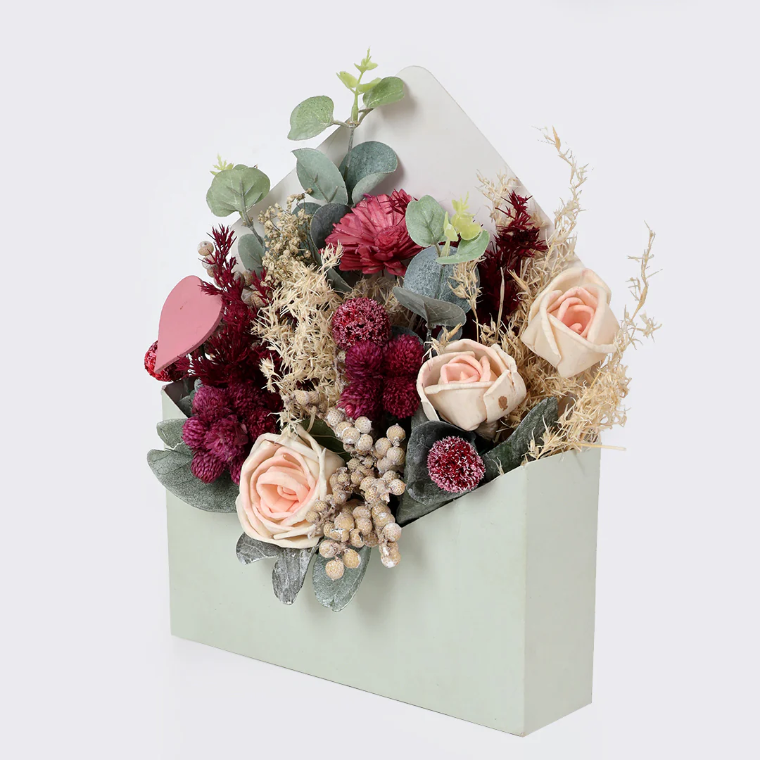 Purple Petal Promise Floral Envelope - Image 2