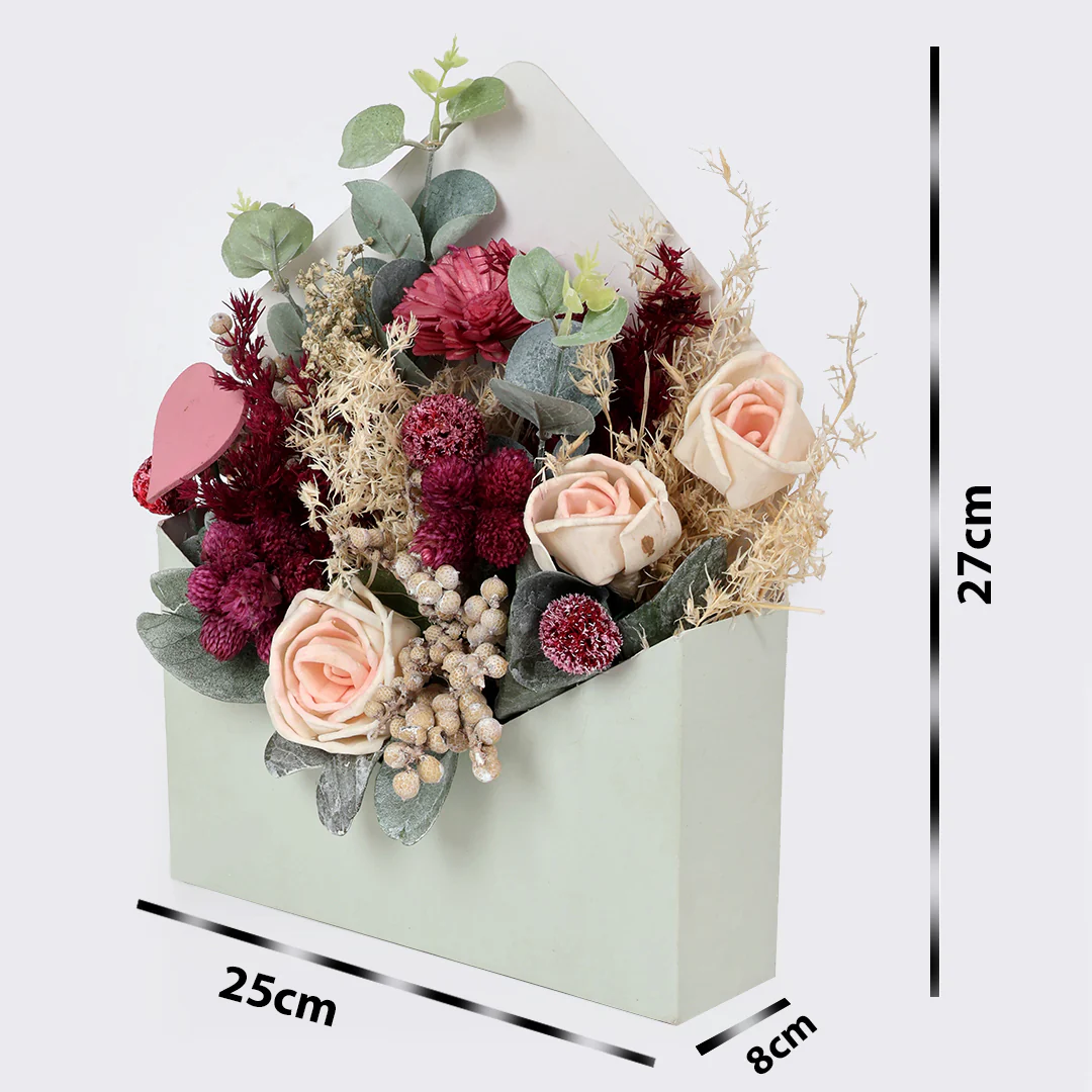 Purple Petal Promise Floral Envelope - Image 3