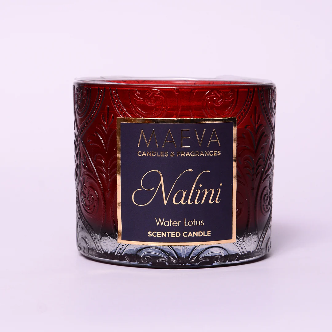 Nalini Embossed Glass Candle - Image 7