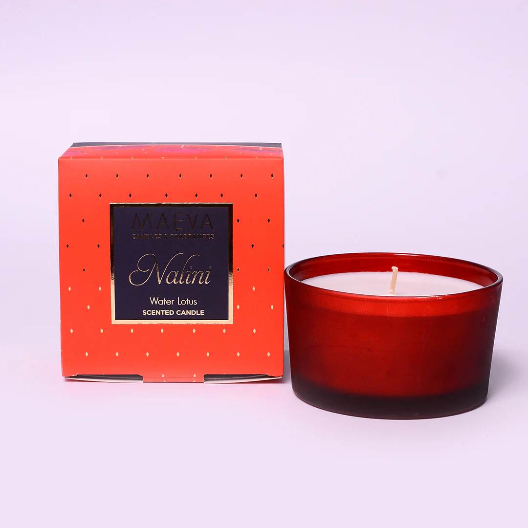 Nalini Frosted Flared Candle - Image 2