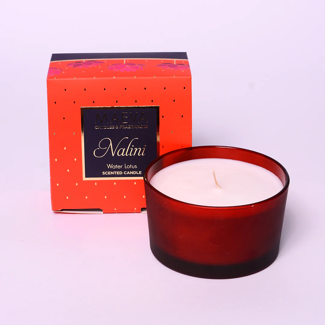 Nalini Frosted Flared Candle - Image 3