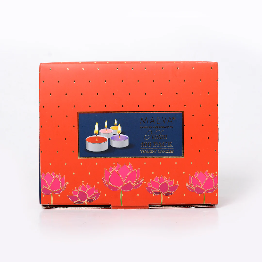 Nalini Colored Tea lights - Pack of 100 - Image 5