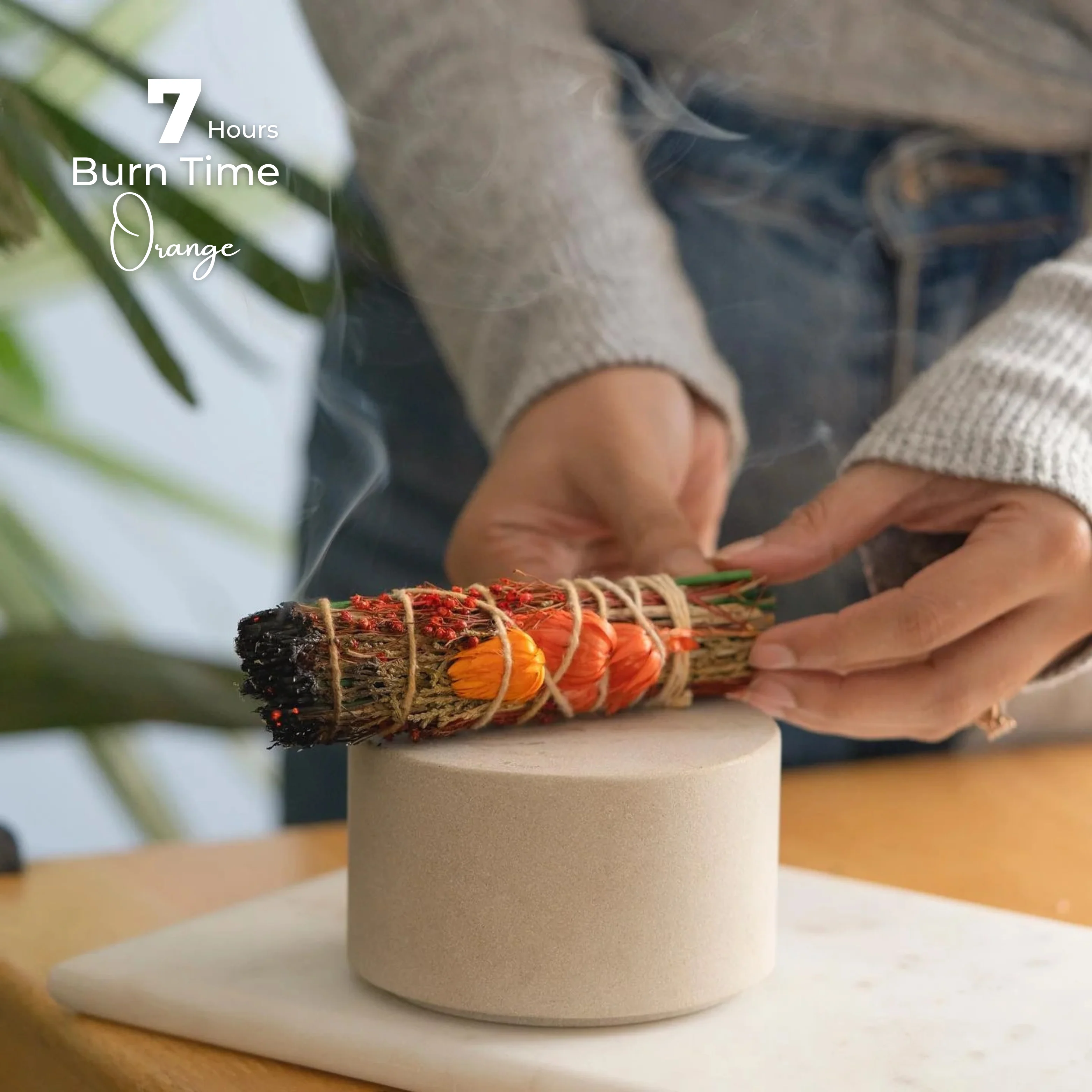 Orange Blossom Smudge Bundle - Image 2