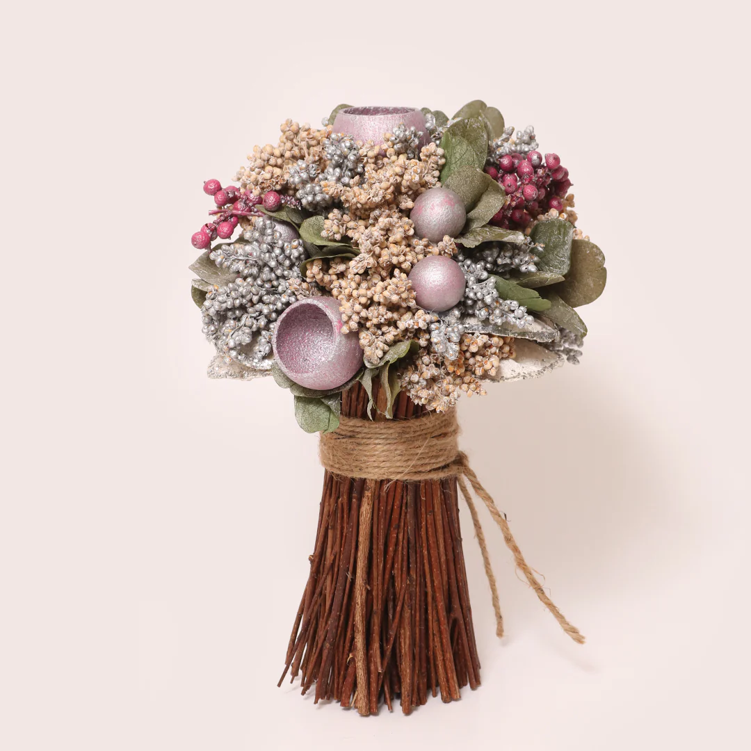 Ornate Dried Flower Bouquet - Image 5