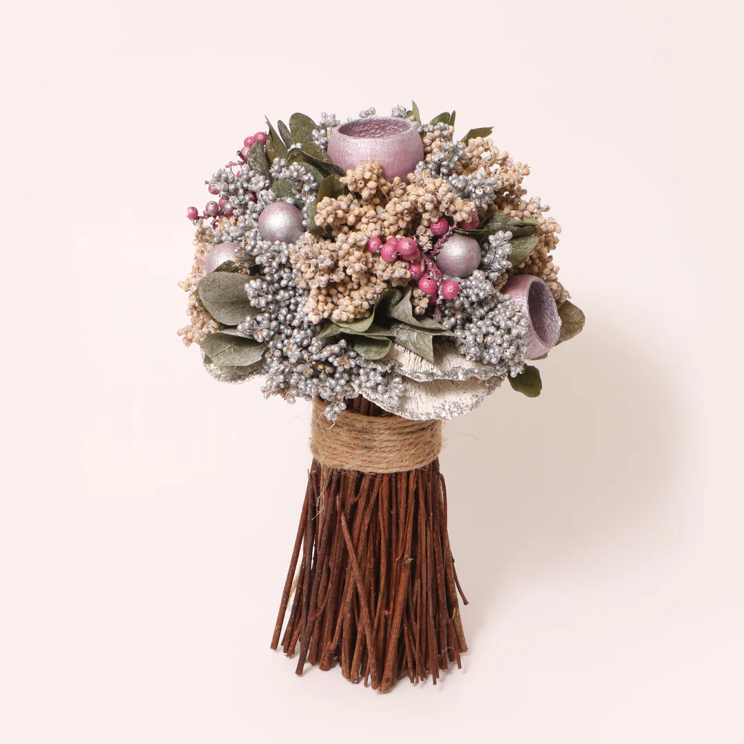 Ornate Dried Flower Bouquet - Image 6