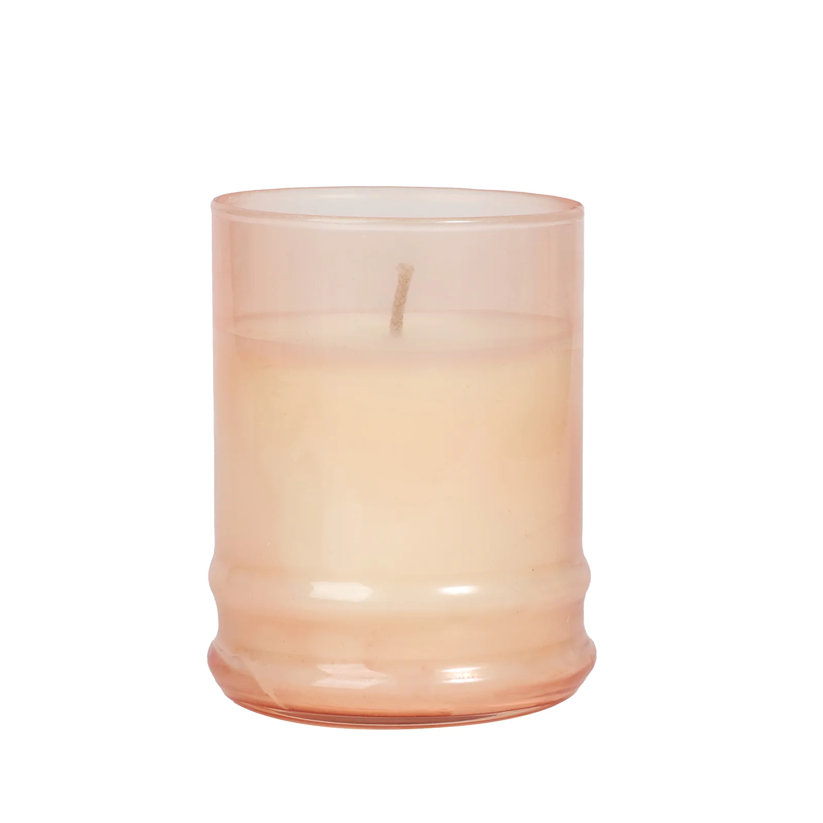 Peach and Basil Glass Candle - Image 4