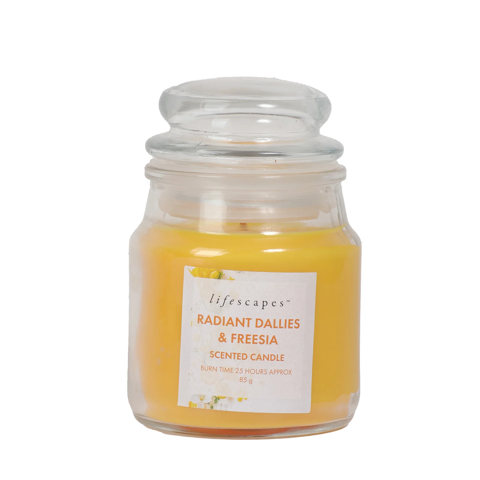 Radient Dallies and Freesia Mini Jar Candle - Image 2