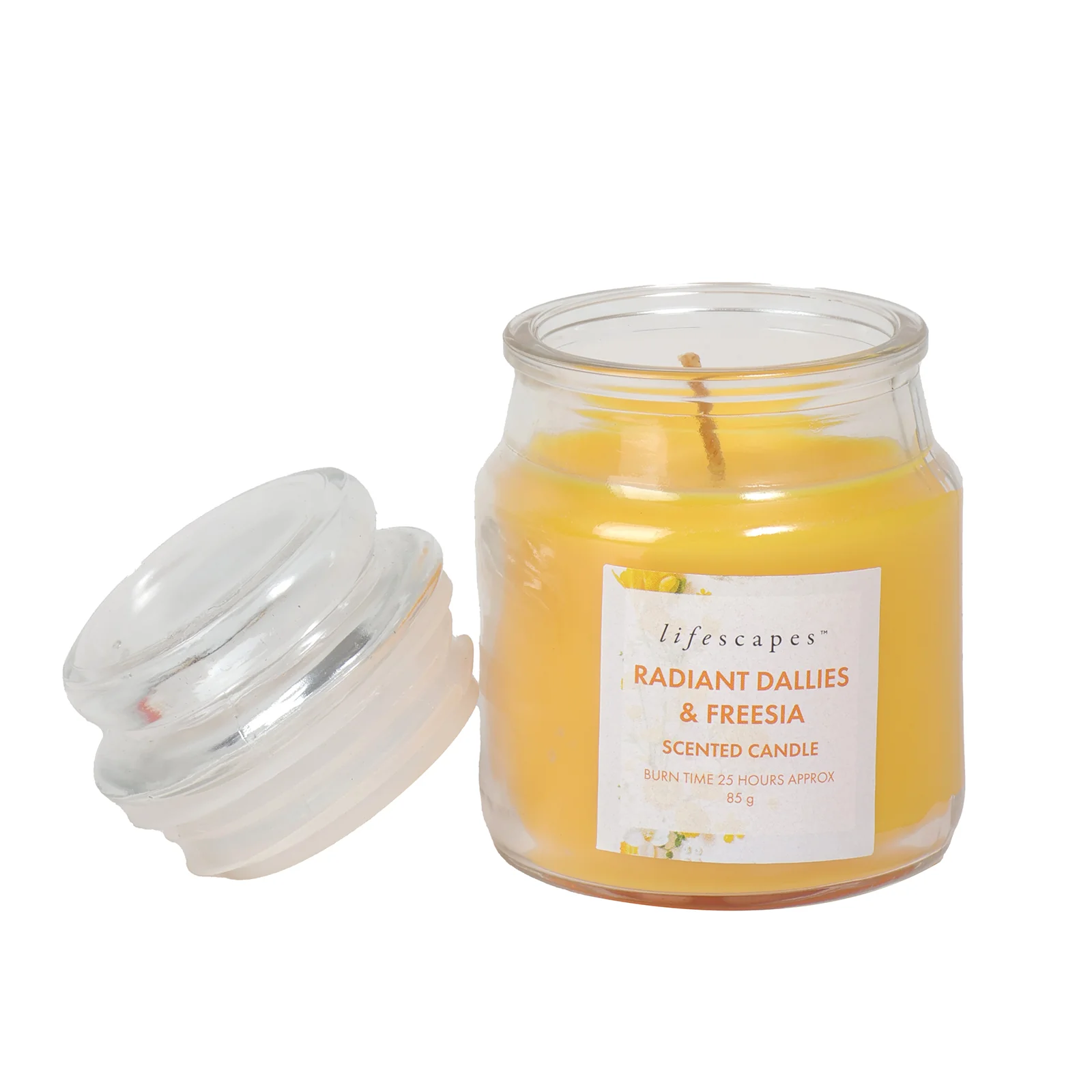 Radient Dallies and Freesia Mini Jar Candle - Image 3