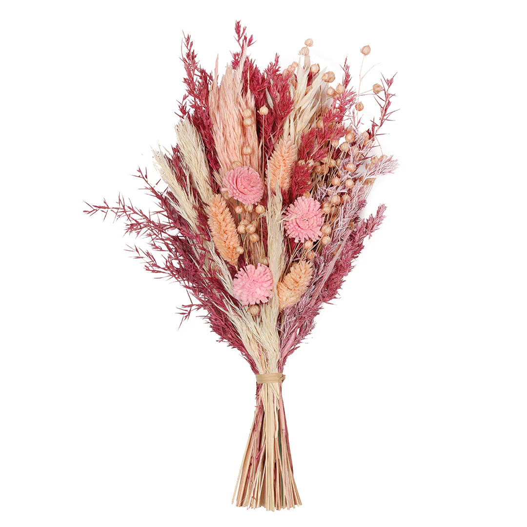 Royal Bloom Round Vase with Flowers - Image 4