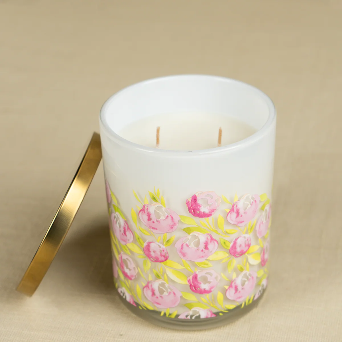 Scented Serenity 15 Oz Decal Glass Candle - Image 3