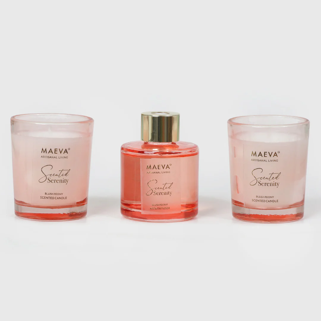Scented Serenity Reed Diffuser & Candle Gift Set - Image 10