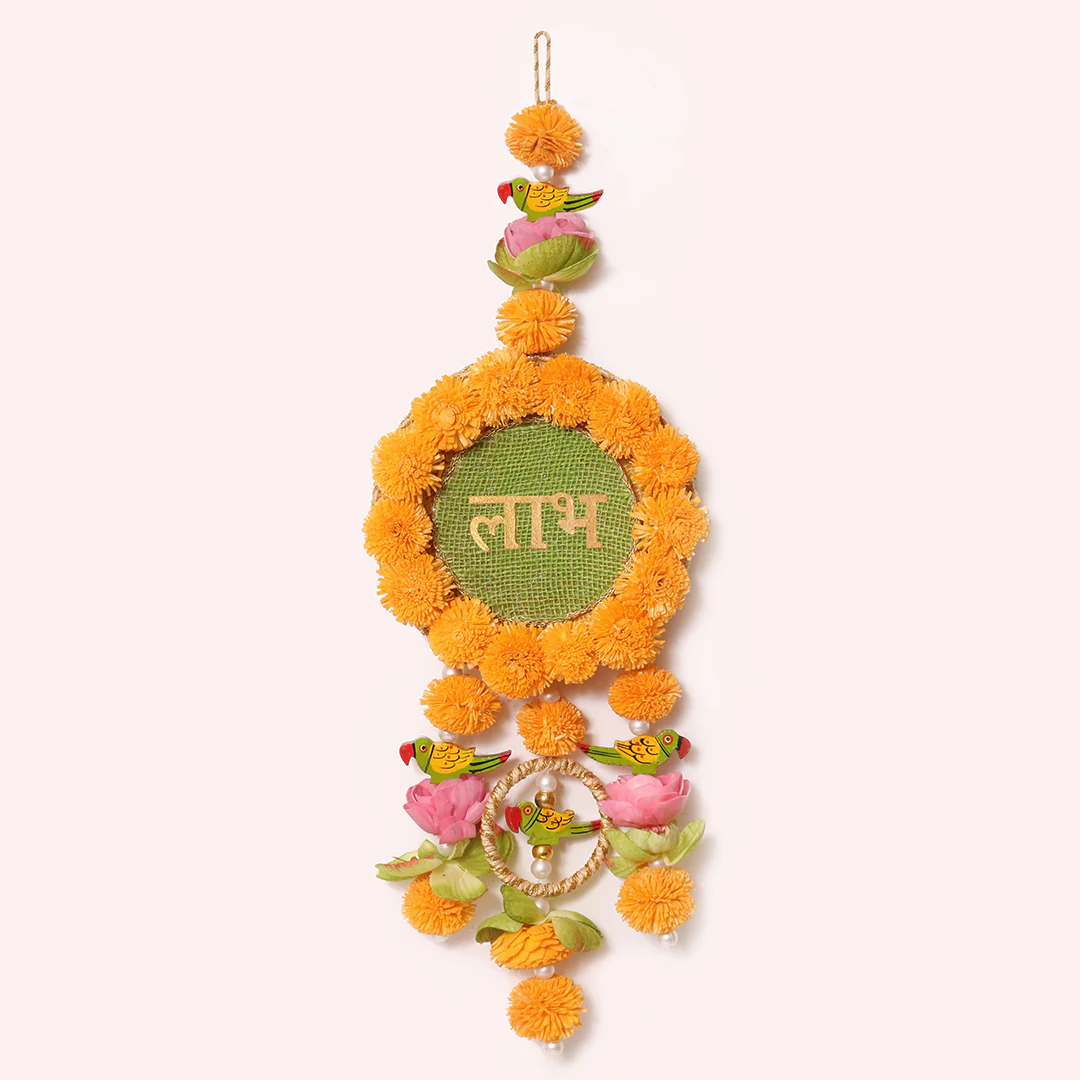 Shubh Laabh Door Hangings - Set Of 2 - Image 3