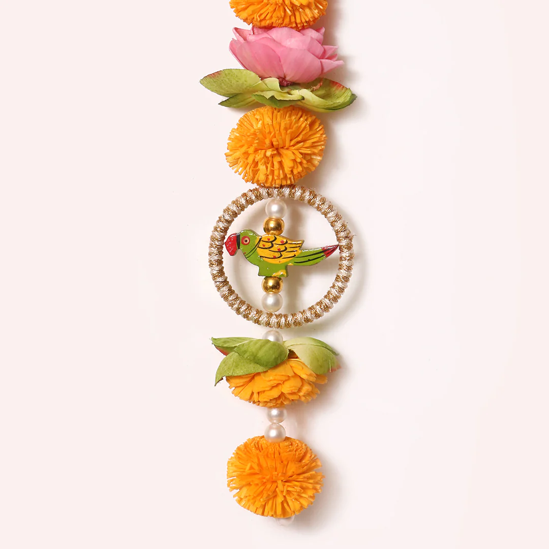 Shubh Laabh Floral Strings - Set of 4 - Image 3