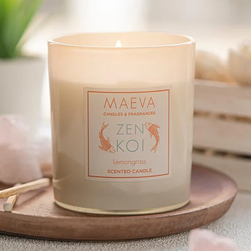 Spa Clear Glass Candle - Image 3
