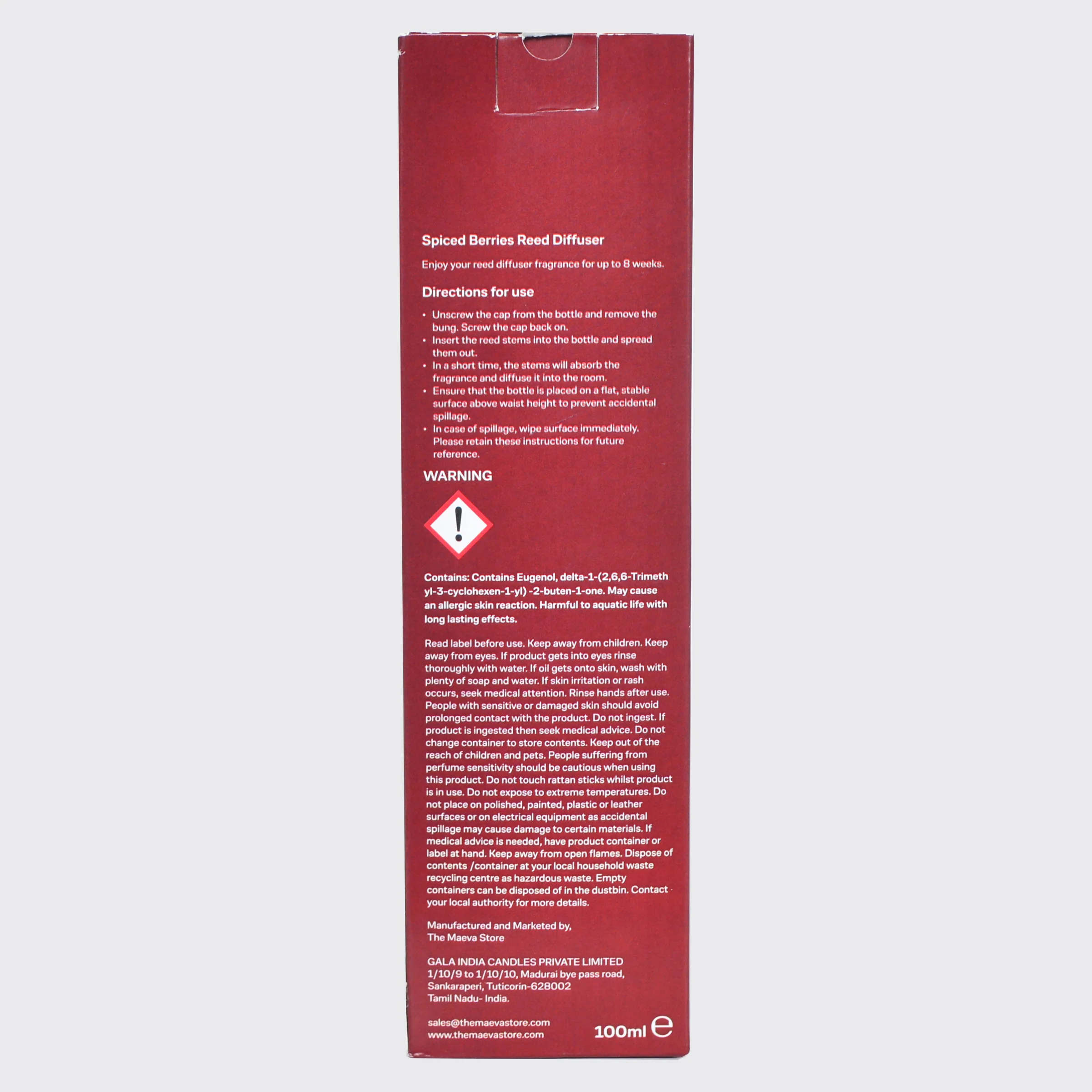 Spiced Berries Reed Diffuser - Image 5
