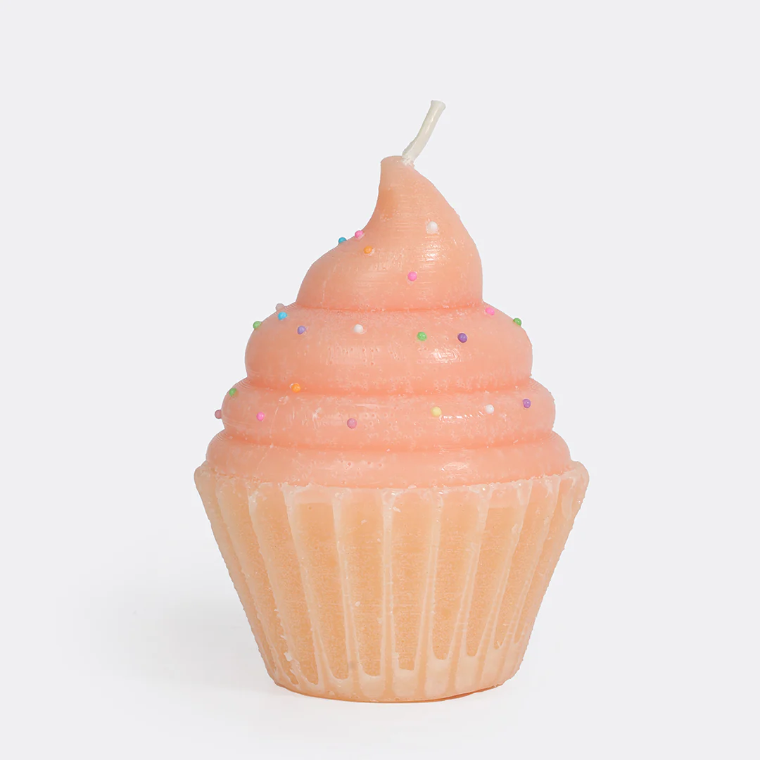 Strawberry Cupcake Candle - Image 3