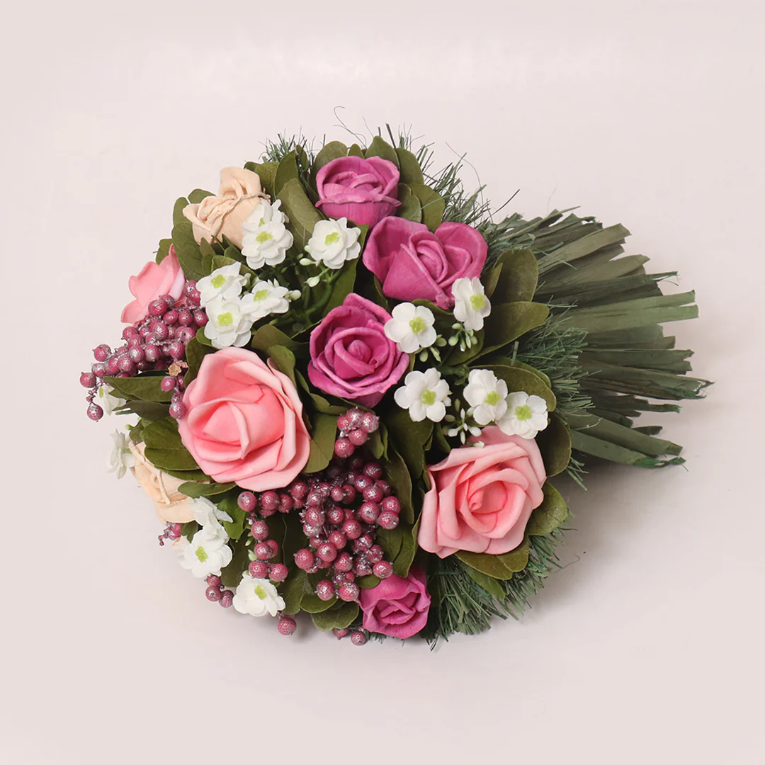 Summer Breeze LED Dried Flower Bouquet - Image 2