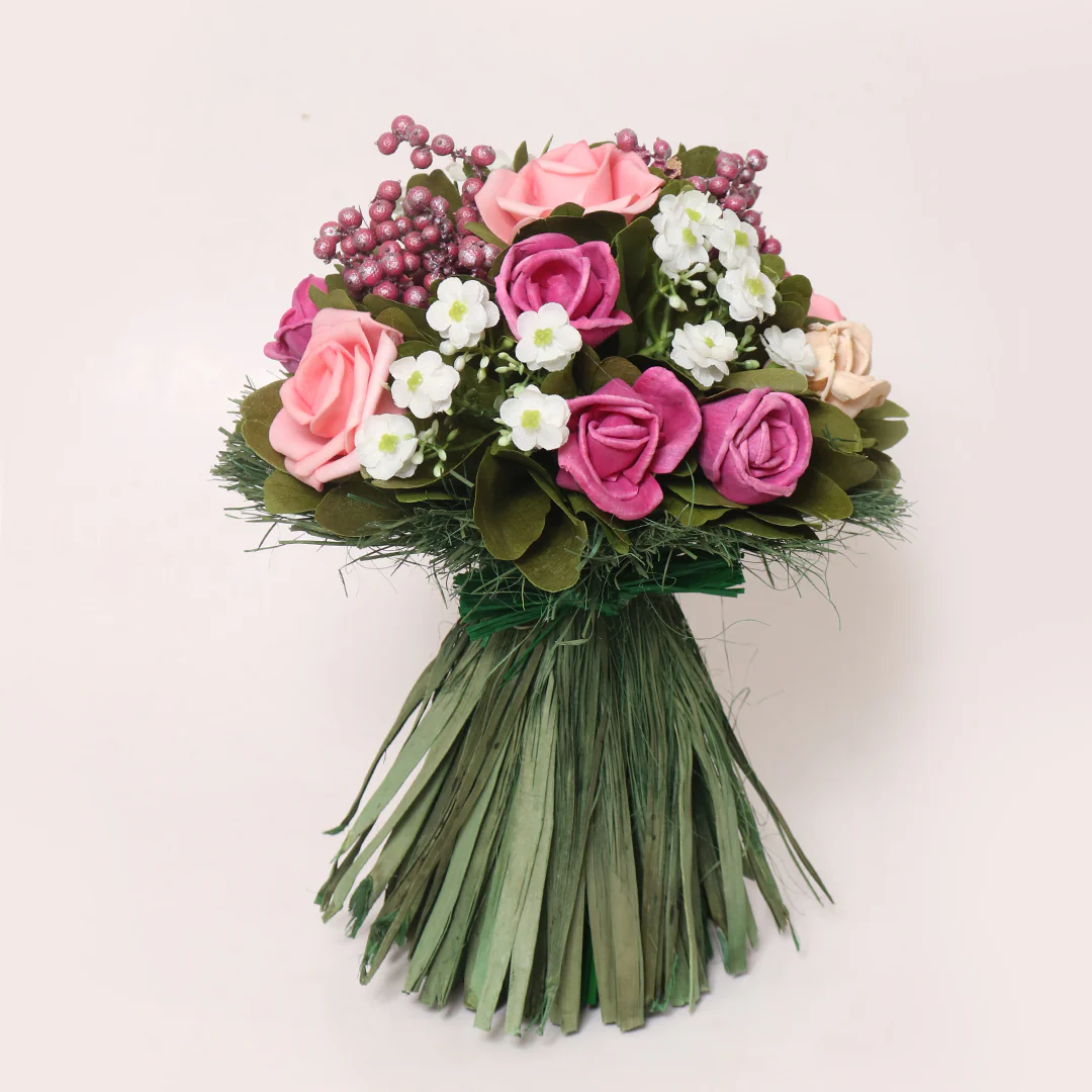 Summer Breeze LED Dried Flower Bouquet - Image 3