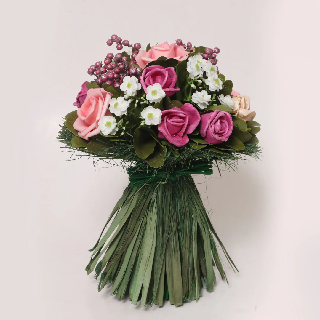 Summer Breeze LED Dried Flower Bouquet - Image 4