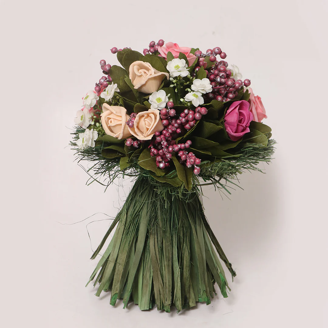 Summer Breeze LED Dried Flower Bouquet - Image 5