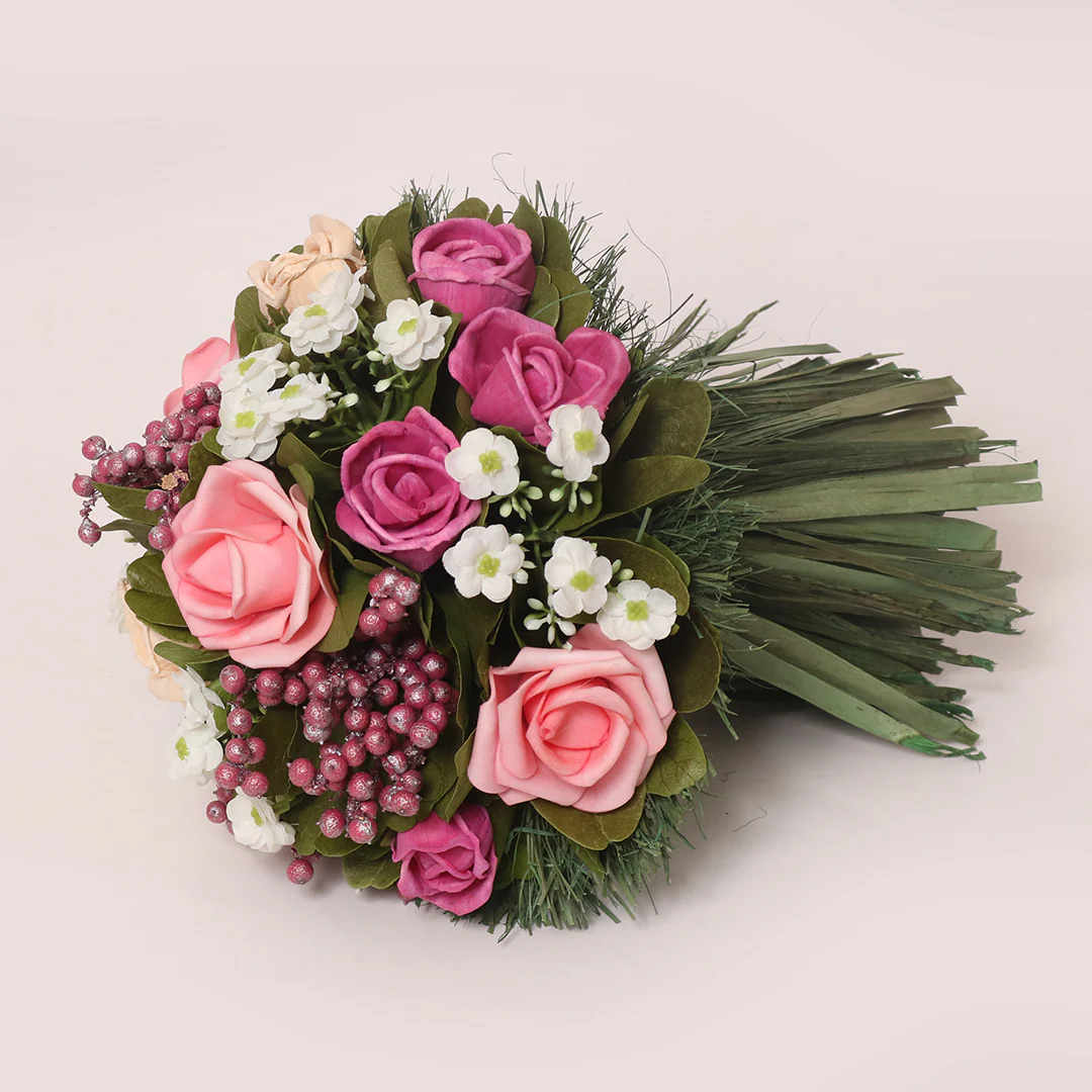 Summer Breeze LED Dried Flower Bouquet - Image 7