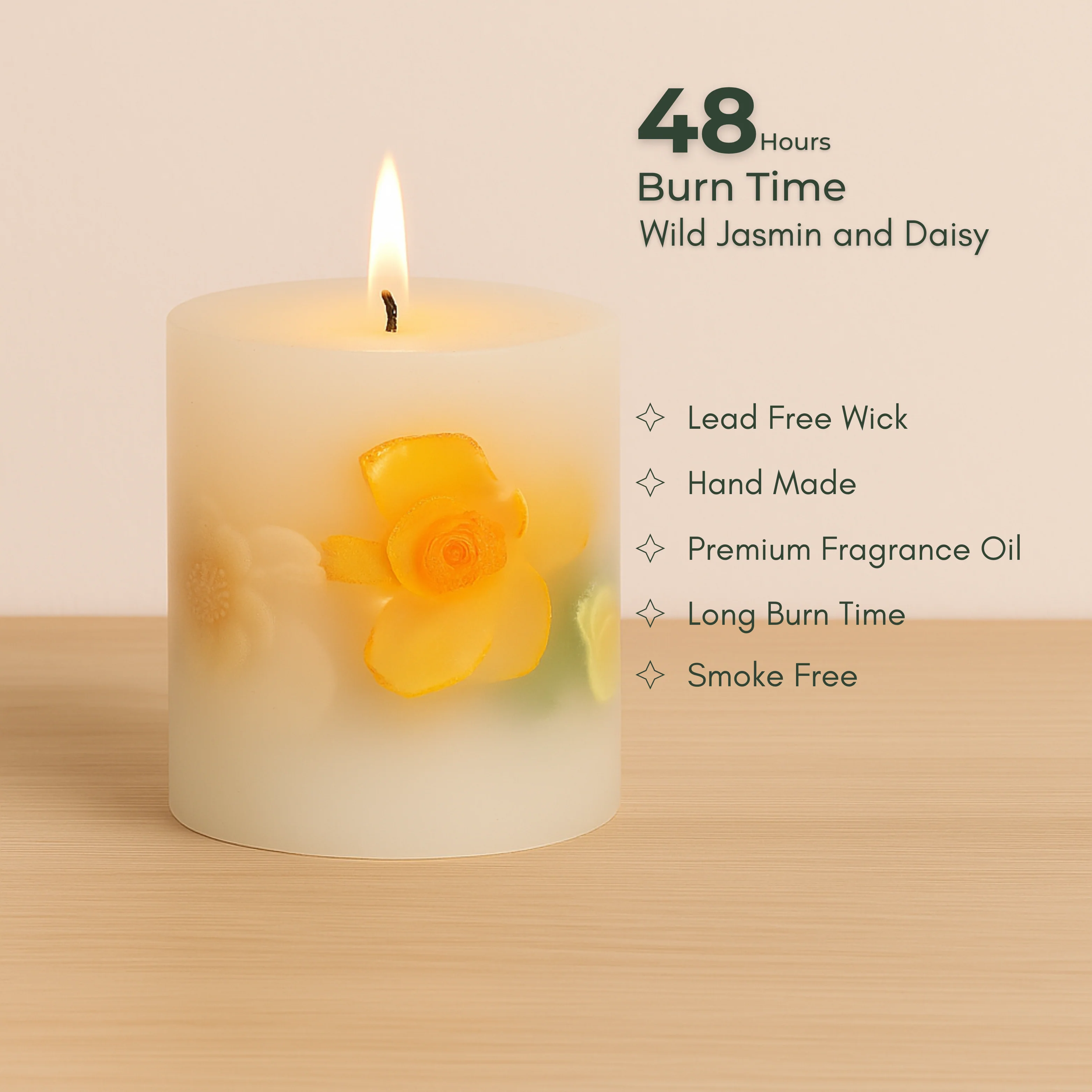 Sunshine Botanical Candle - Small - Image 2